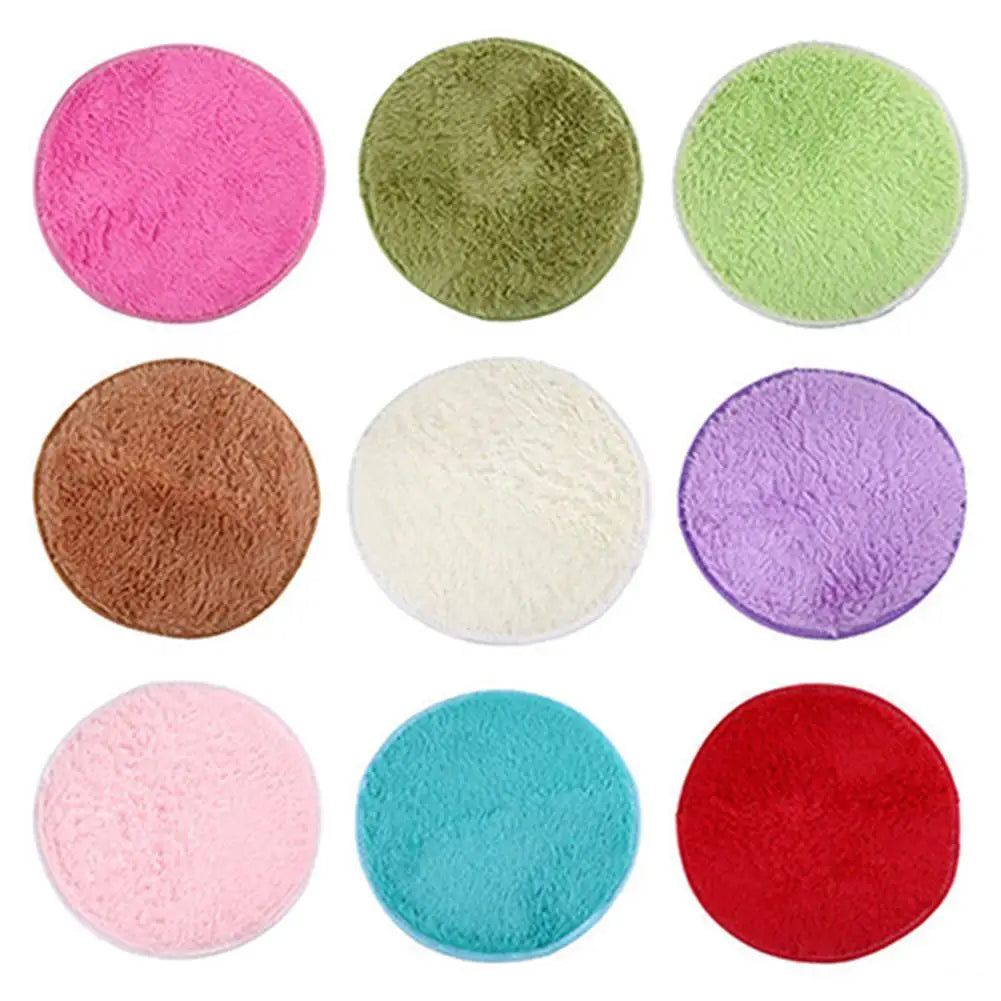 Home Decor Soft Bath Bedroom Non-slip Floor Shower Rug Yoga Plush Round Mat Floor Puzzle Pad Toliet Bathroom Rugs Cushion