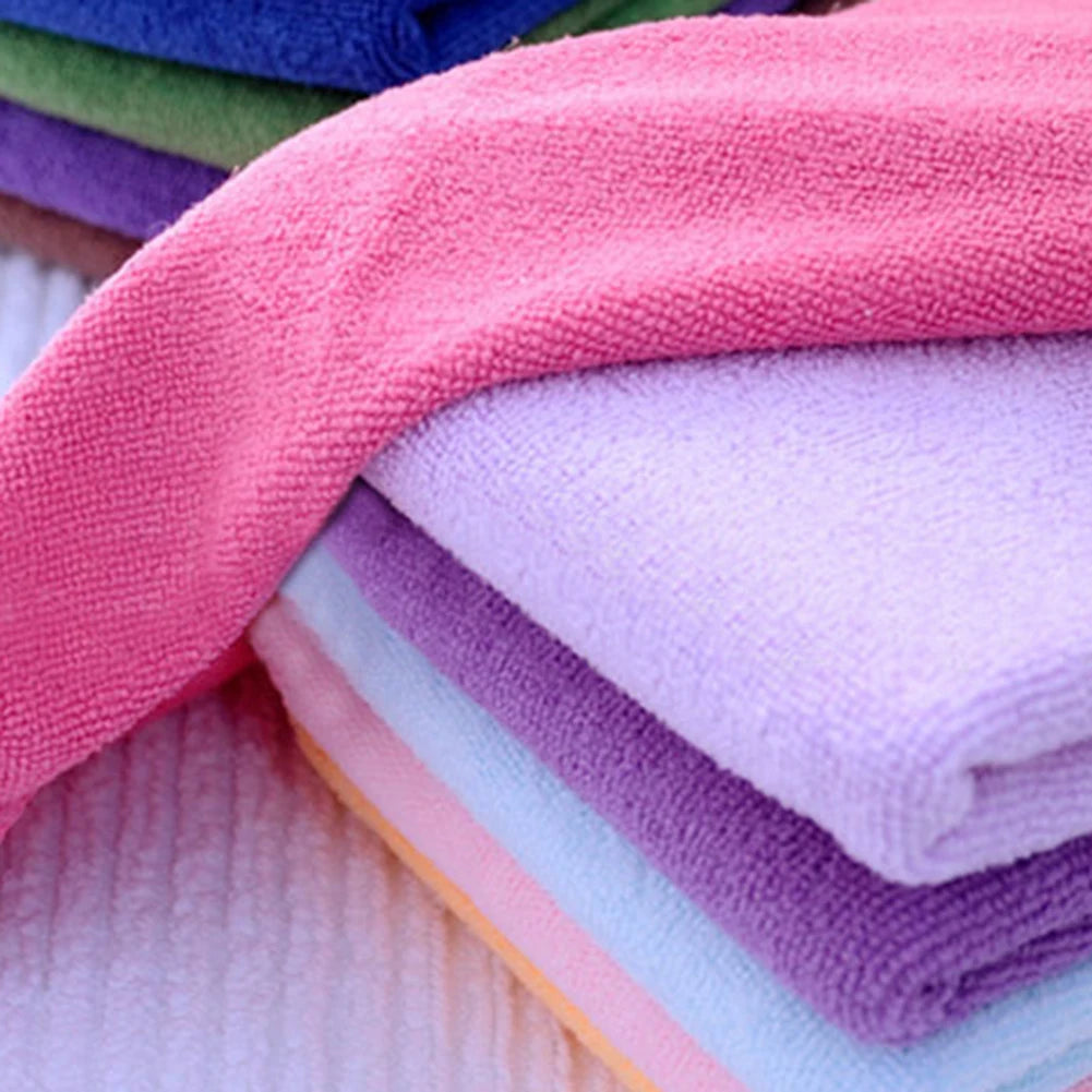 Microfiber Hand Towel Kitchen Washing Dish Cloth Window Glass Cleaning Cloth Fabric Face Towel Hotel Bath Towel Hand Towels