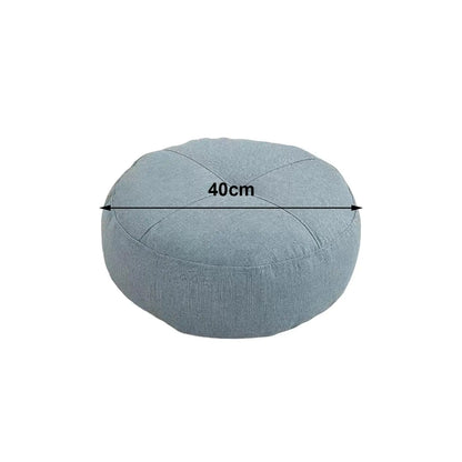 Round Floor Pillow Comfortable Premium Meditation Floor Pillow for Floor Seating Adults Kids Chair Sofa Living Room Balcony